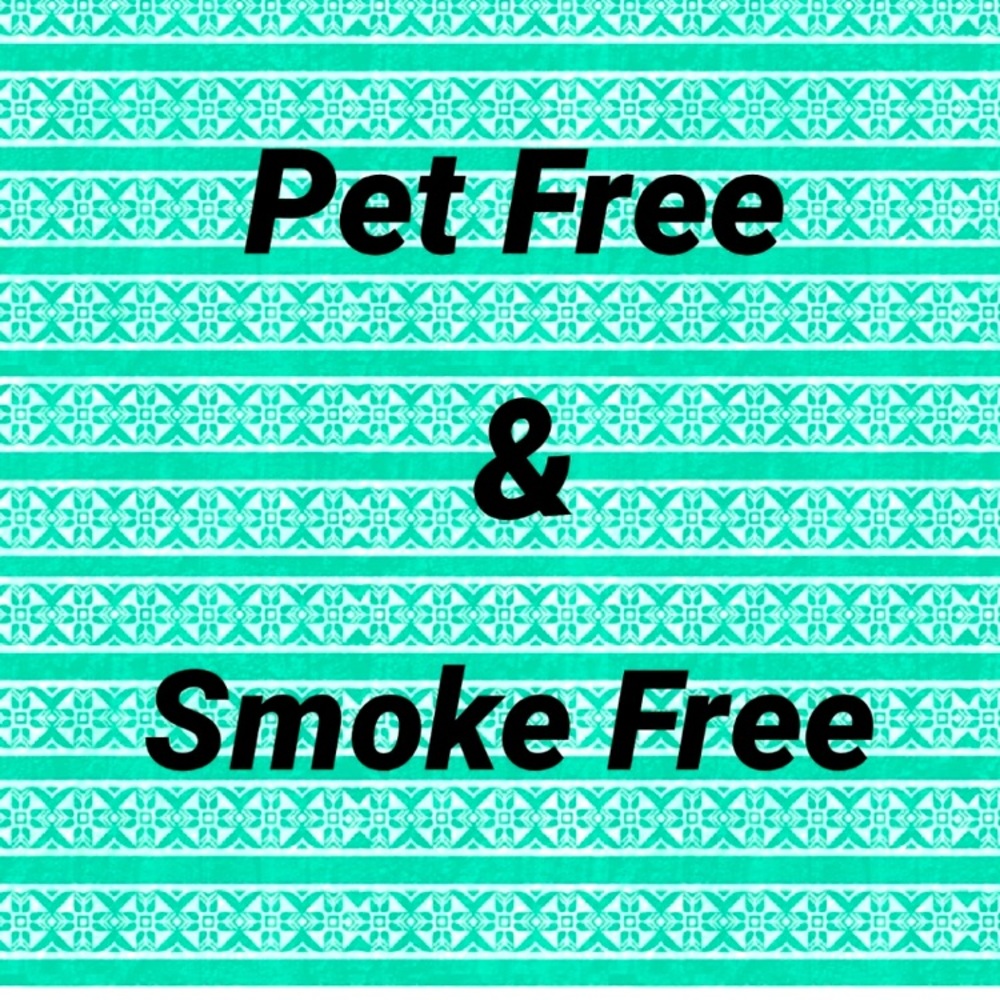 🚭SMOKE; PET & FRAGRANCE FREE ENVIRONMENT. SHOP FREELY